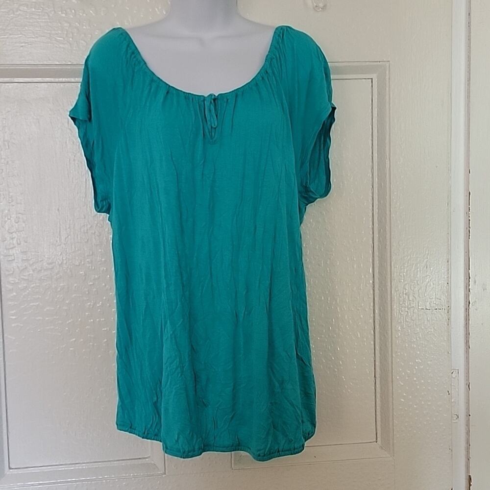 NWT bright green, Sz Lg, Old Navy blouse